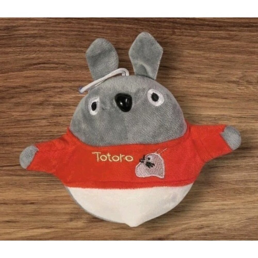 My Neighbor Totoro Plush Window Cling Studio Ghibli Red Shirt Stuffed Animal 8"